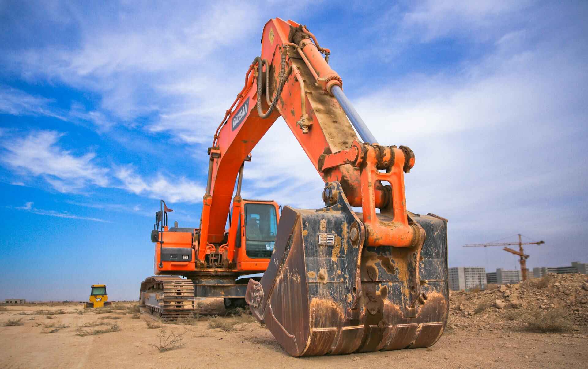 Construction site background
